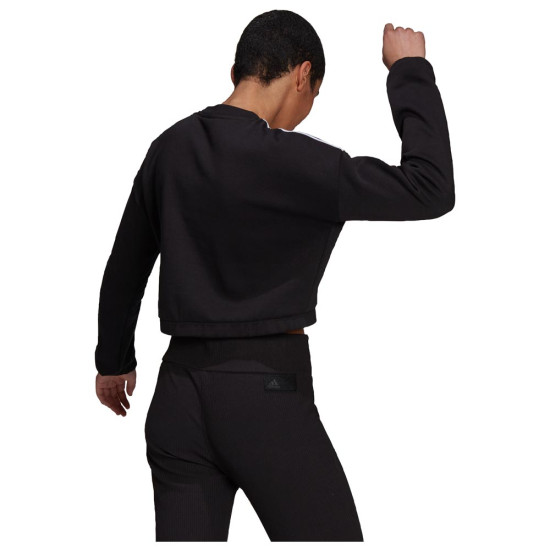 Adidas Γυναικείο φούτερ Hyperglam Crop Crew Sweatshirt